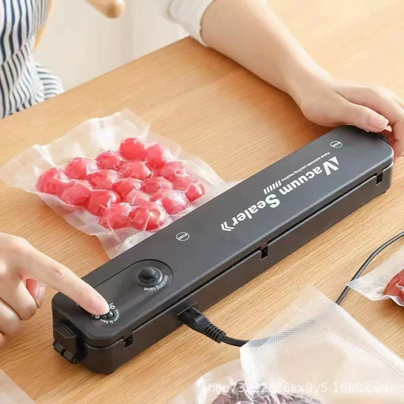 Moktan Sabai Vacuum Sealer Machine Food Saver 110V/220V Portable Kitchen Vacuum Packing 915B