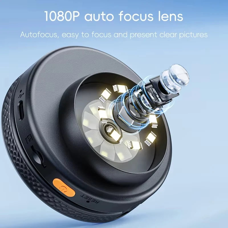 Moktan Sabai 500X Digital Microscope 2 Inch IPS Screen Handheld Magnifier with LED