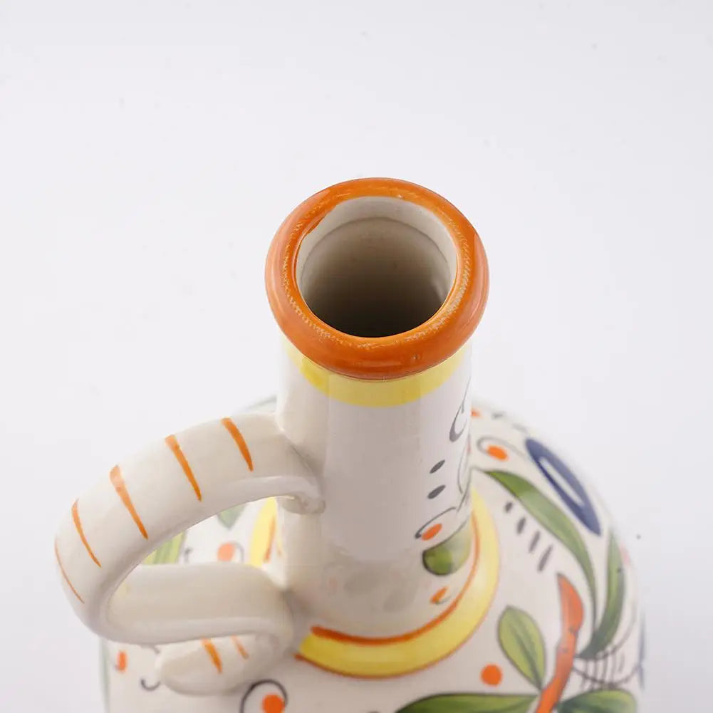 Moktan Sabai Ceramic Olive Oil Bottle | Mediterranean Dispenser