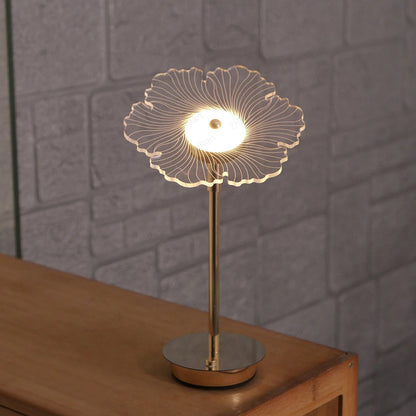 Touch Sensor LED Table Lamp USB Rechargeable Wireless Bedside Reading Light