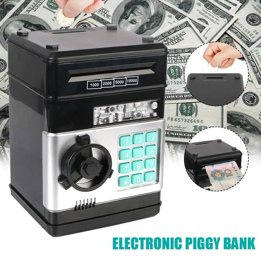 Moktan Sabai Electronic Piggy Bank Mini Safe Password Lock Cash Coin Saving Box Kids
