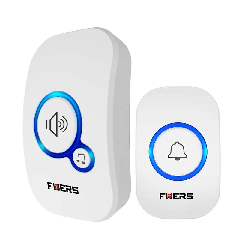 Moktan Sabai Wireless Waterproof Doorbell Welcome Chime 32 Songs Battery Operated