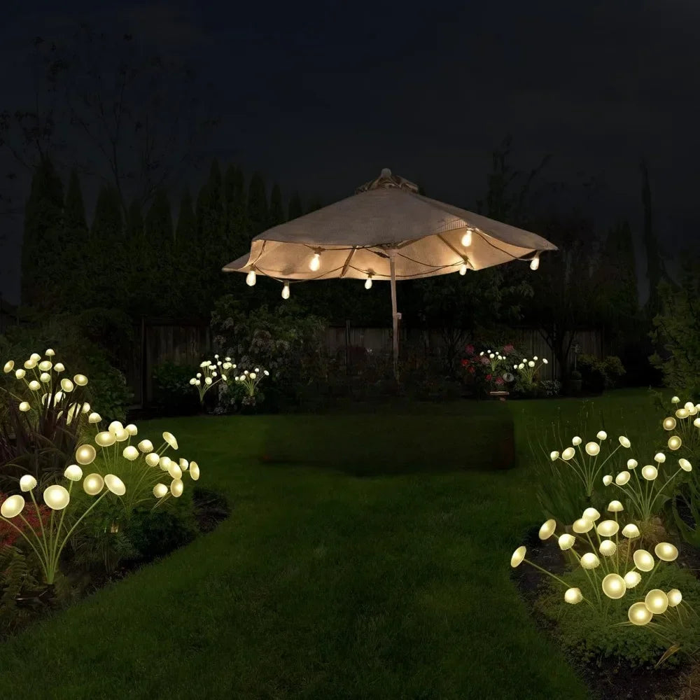 Moktan Sabai Solar Jellyfish Lights Outdoor LED Mushroom Garden Lights Waterproof Lawn Decor