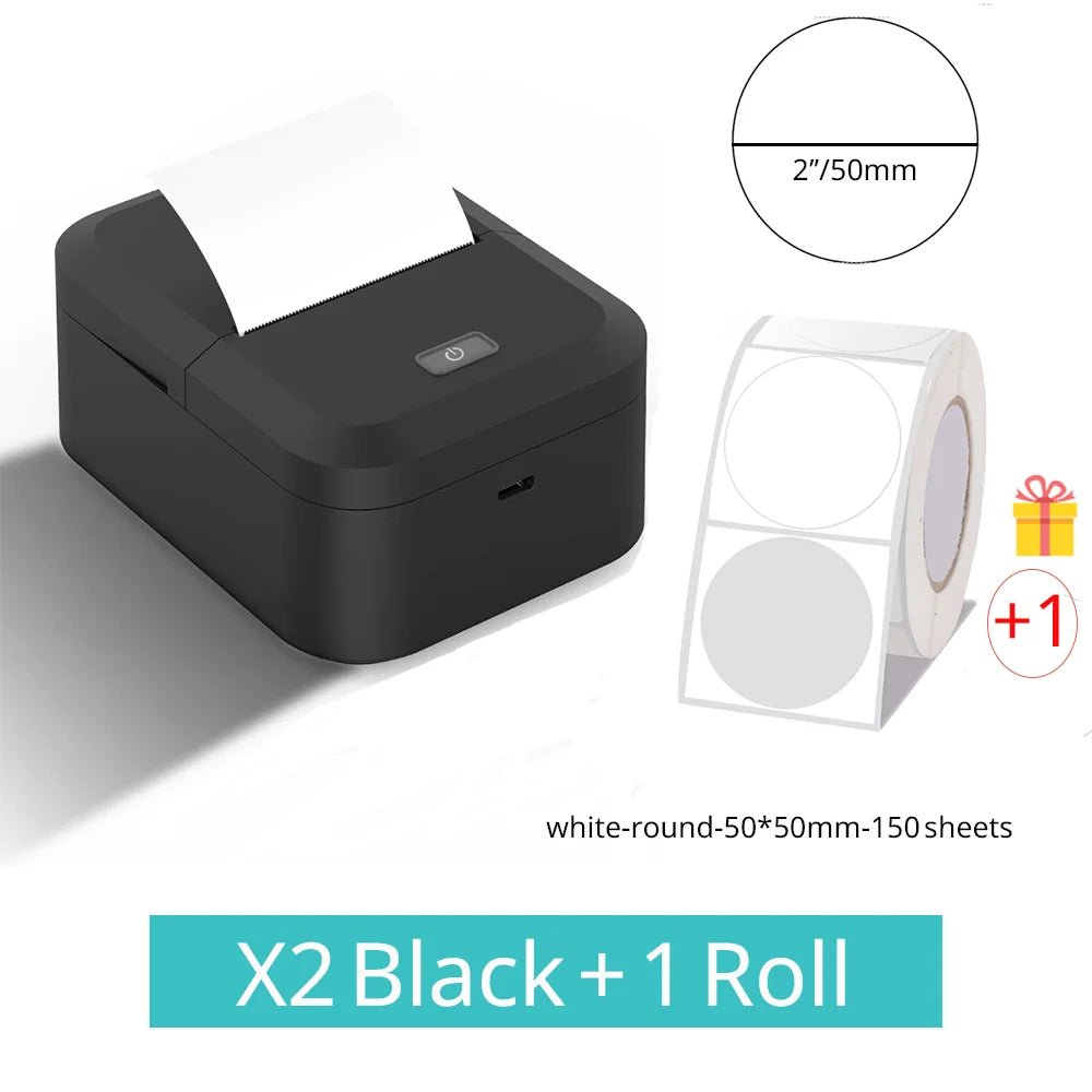 Moktan Sabai Bluetooth Thermal Label Printer Inkless Mini Sticker Maker for DIY & Gifts