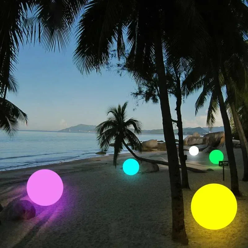 Moktan Sabai Solar LED Ball Light RGB Outdoor Waterproof Lawn Pool Garden Lamp with Remote