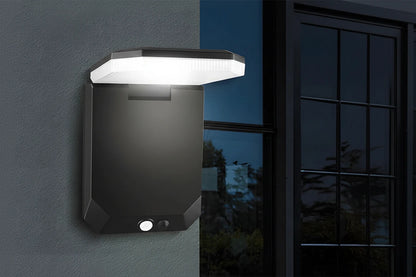 Solar Motion Sensor Wall Light – Outdoor LED IP65 Security Light for Patio/Garage