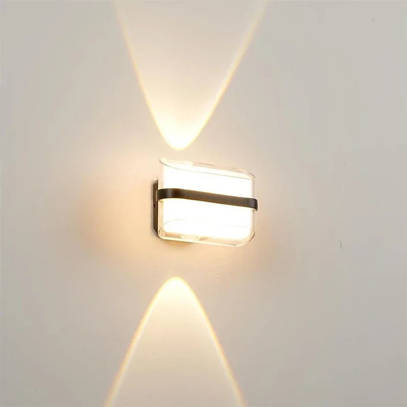 Moktan Sabai IP65 Waterproof Outdoor Wall Light Modern Round Lamp for Balcony Corridor