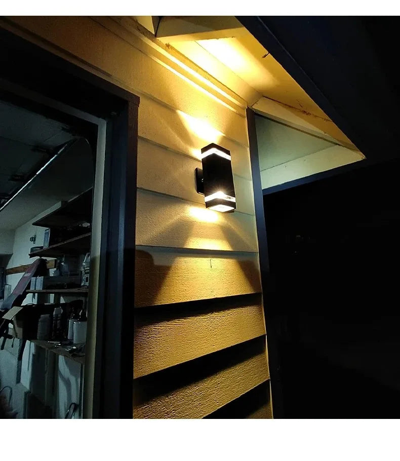 Moktan Sabai LED Outdoor Waterproof Wall Light | E27 Exterior Porch Stair Lamp Fixture
