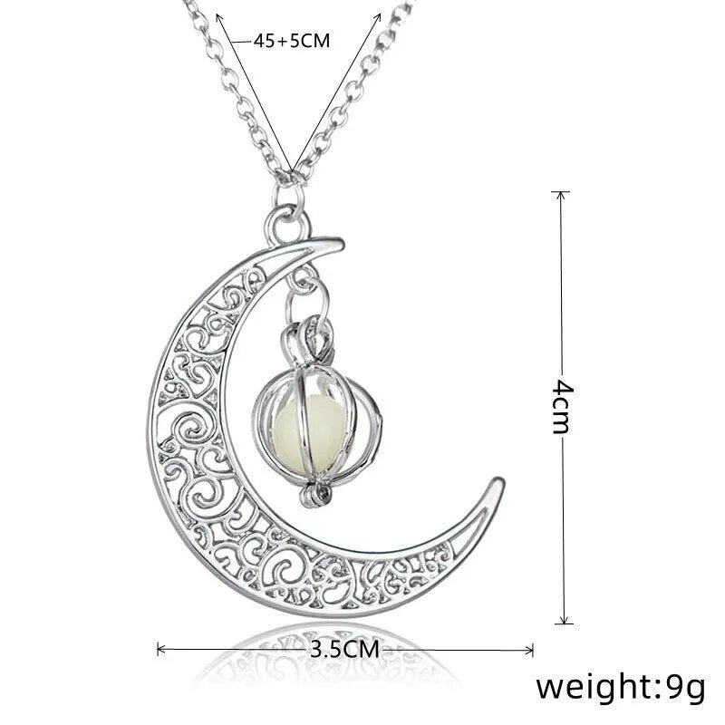 Moktan Sabai Moonstone Pendant Necklace Stainless Steel Moonstone Jewelry Women Gift