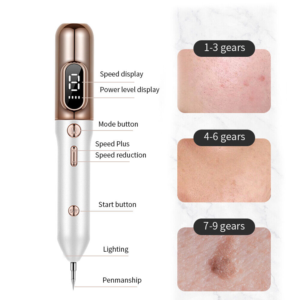 Moktan Sabai Plasma Skin Care Pen Adjustable Beauty Device with 9 Intensity Levels