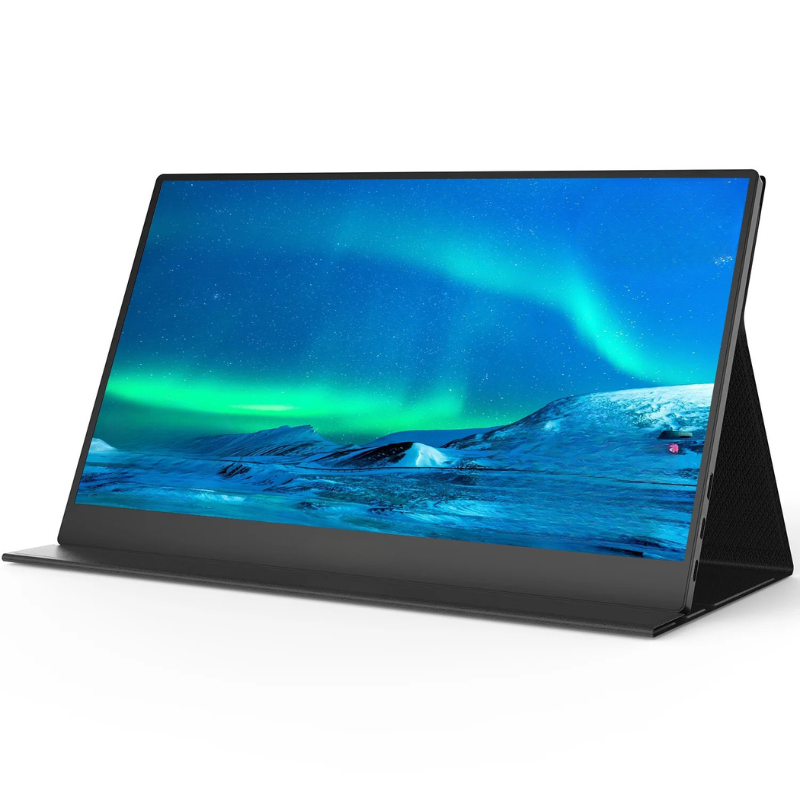 Moktan Sabai 14" Portable Monitor WUAWE 1080P USB-C HDMI External Second Screen PC Mac Phone black United States