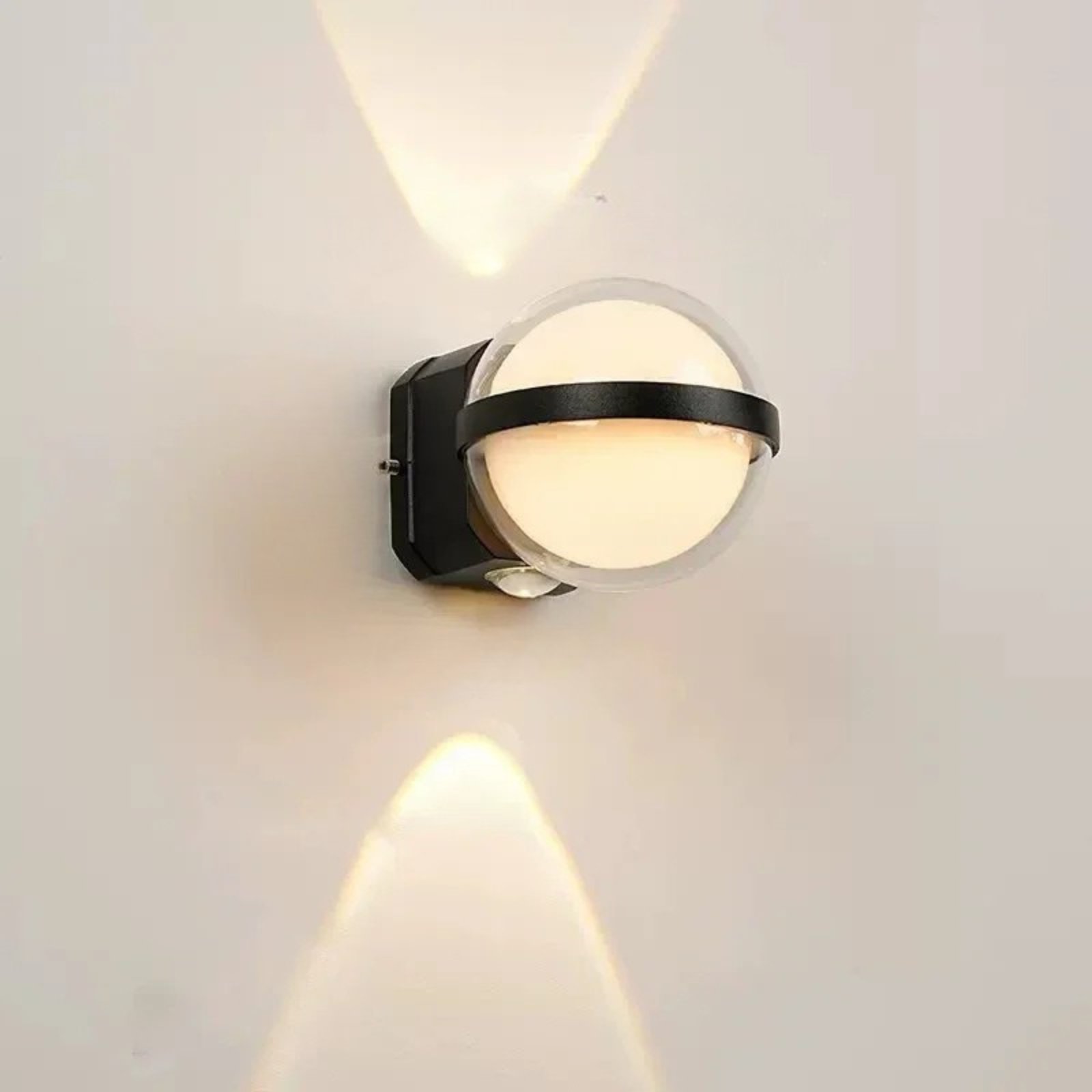 Moktan Sabai IP65 Waterproof Outdoor Wall Light Modern Round Lamp for Balcony Corridor Round Warm light