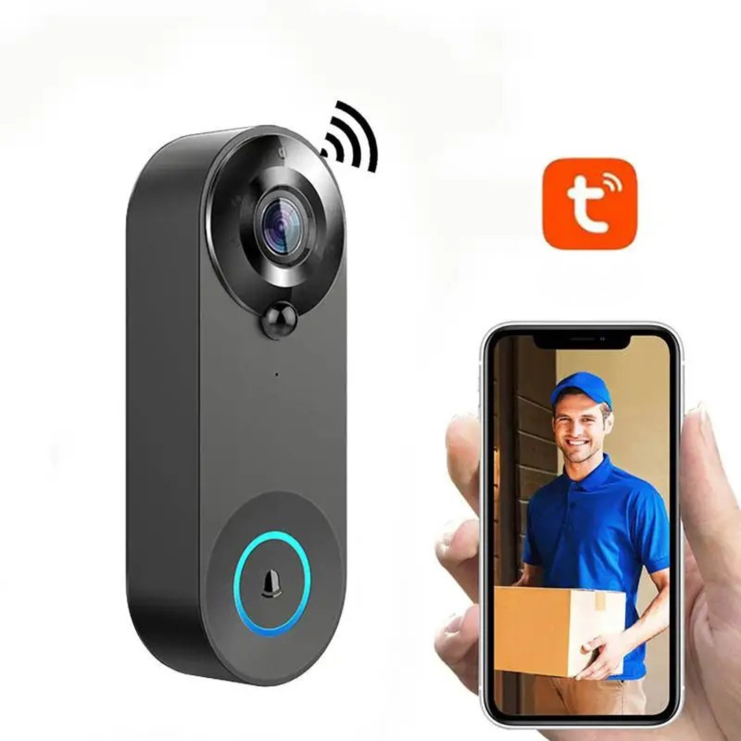 Moktan Sabai 1080P Smart Video Doorbell WiFi Camera PIR Motion Detection Two Way Audio Doorbell