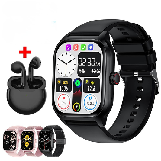 Smart Watch Bluetooth Call Touch Screen Fitness Tracker Sports Watch