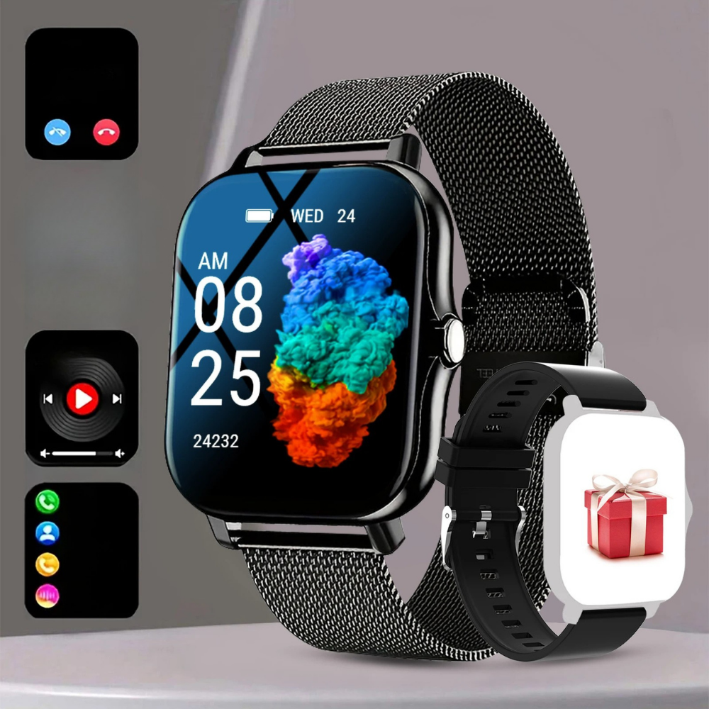 Smart Watch Bluetooth Call Touch Screen Fitness Tracker Sports Watch for Android