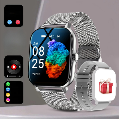 Smart Watch Bluetooth Call Touch Screen Fitness Tracker Sports Watch for Android