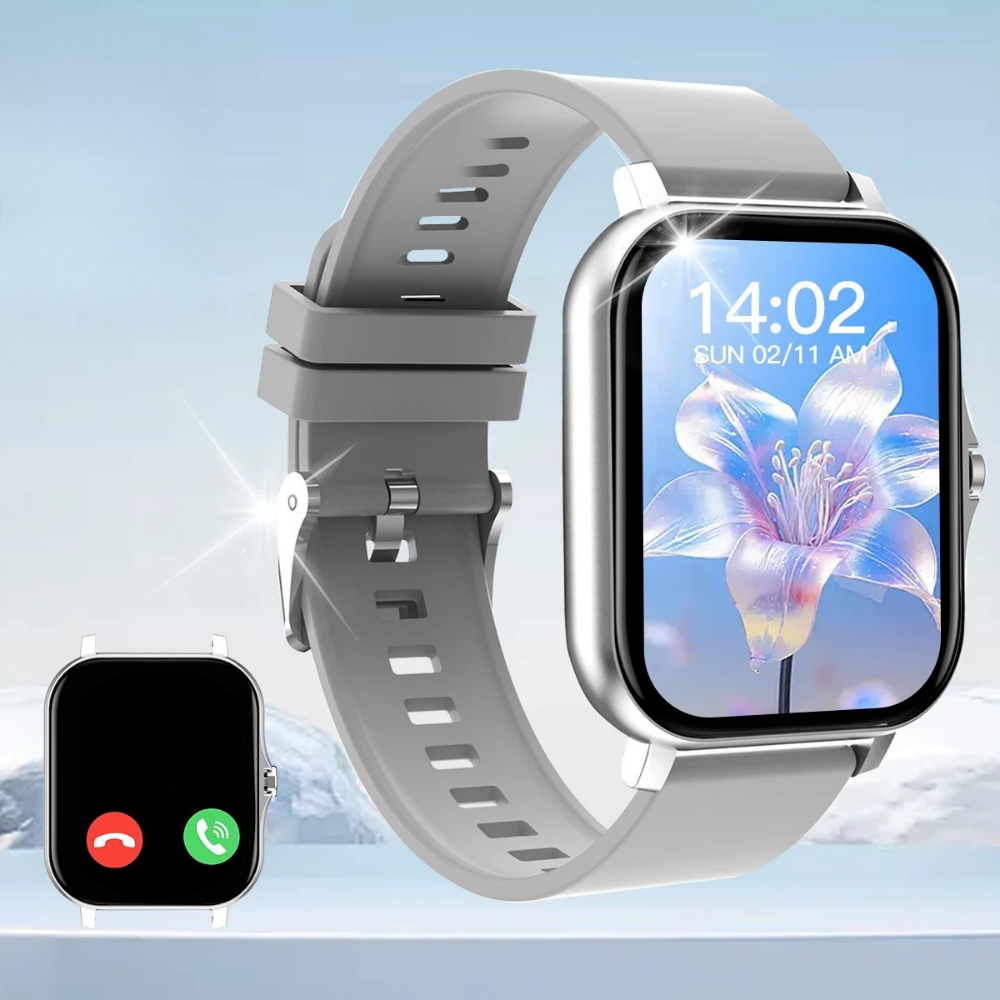 Smart Watch Bluetooth Call Touch Screen Fitness Tracker Sports Watch for Android