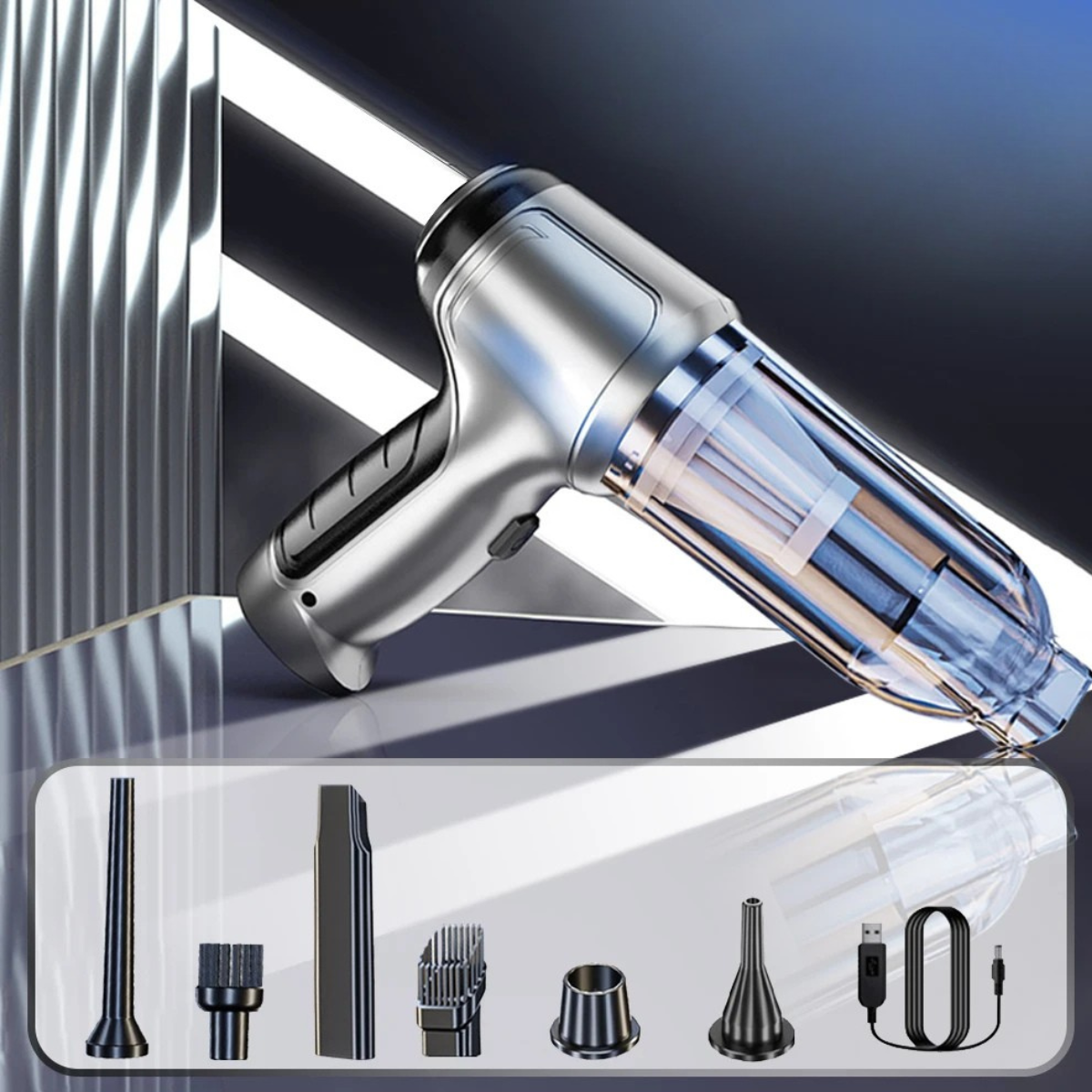 Moktan Sabai Car Handheld Vacuum Cleaner – 95000PA High Power Wireless Cordless Cleaner Updated