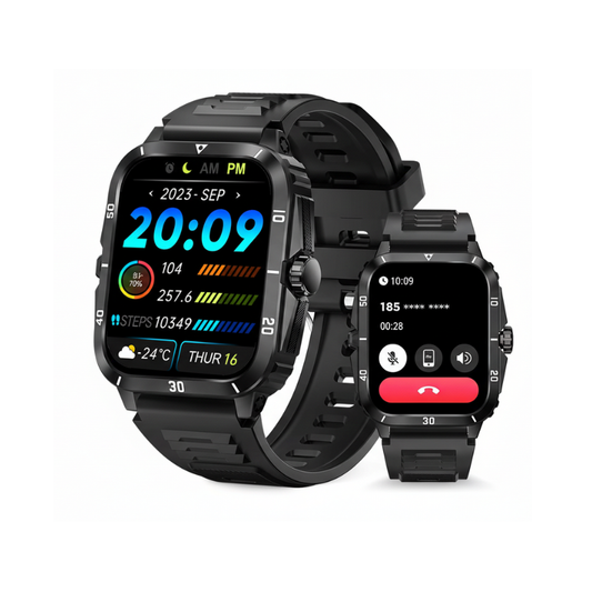 Men’s Smart Watch 3ATM Waterproof with Heart Rate, Blood Pressure & 100+ Sport Modes