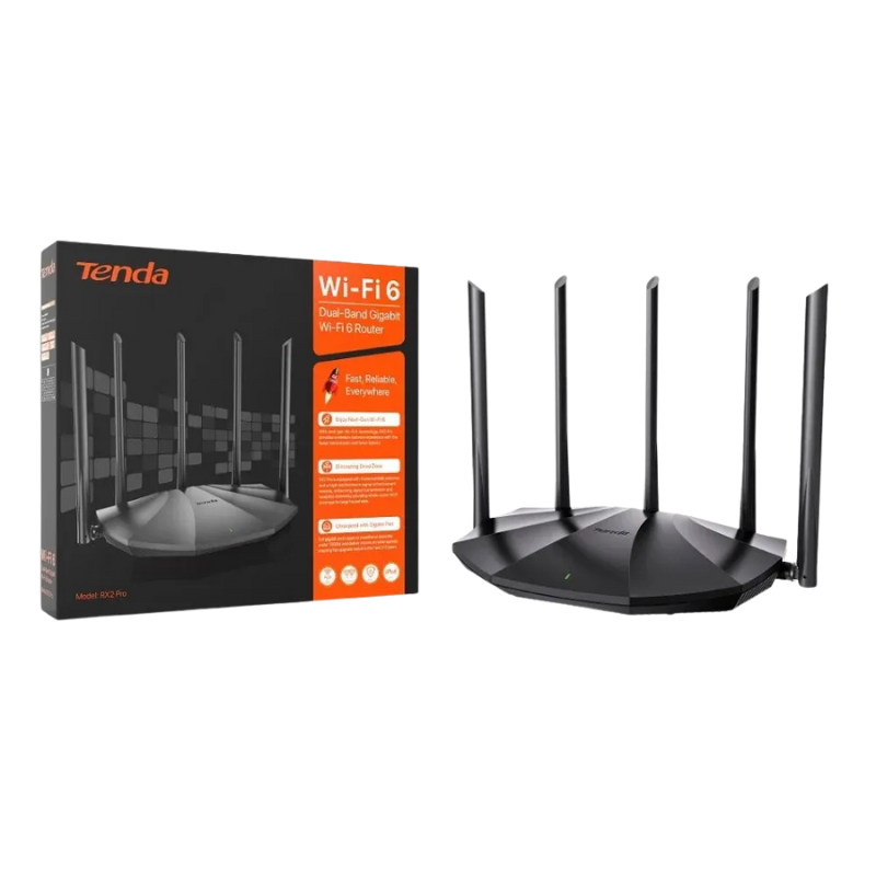 Moktan Sabai WiFi 6 AX1500 Dual Band Gigabit Router Signal Booster for Home Office