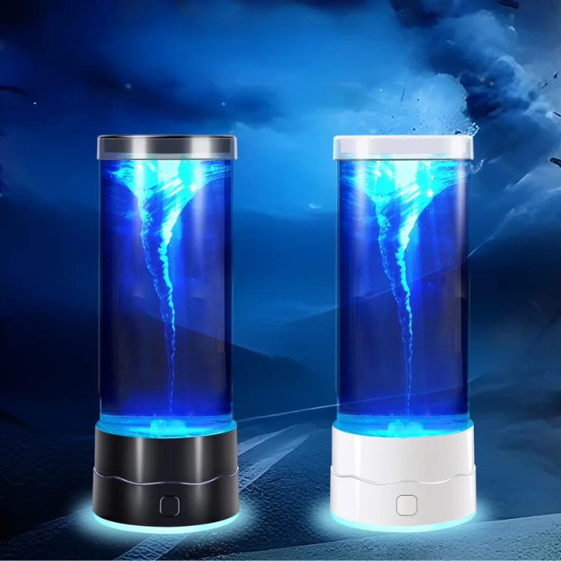 Moktan Sabai LED Tornado Night Light USB Multi-Color Changing Atmosphere Lamp for Kids Home