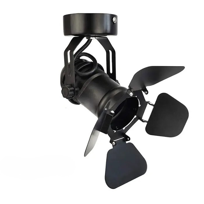 Moktan Sabai Industrial Vintage LED Ceiling Spotlight Barn Door Art Gallery Hallway Stage bulb not included