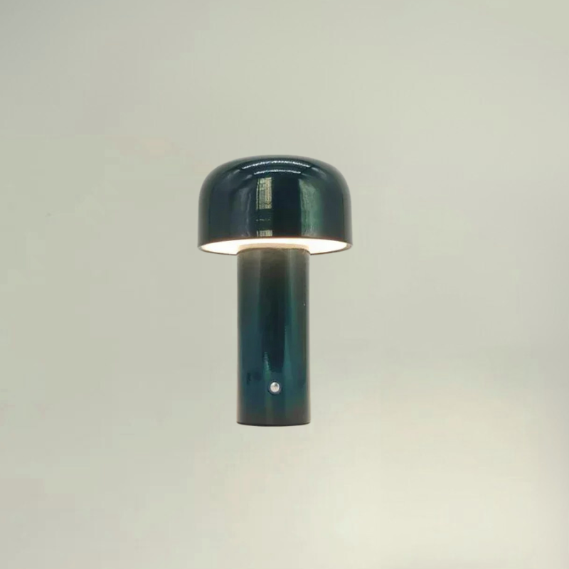 Moktan Sabai Retro Mushroom LED Table Lamp Touch Sensor Dimmable Rechargeable Desk Light