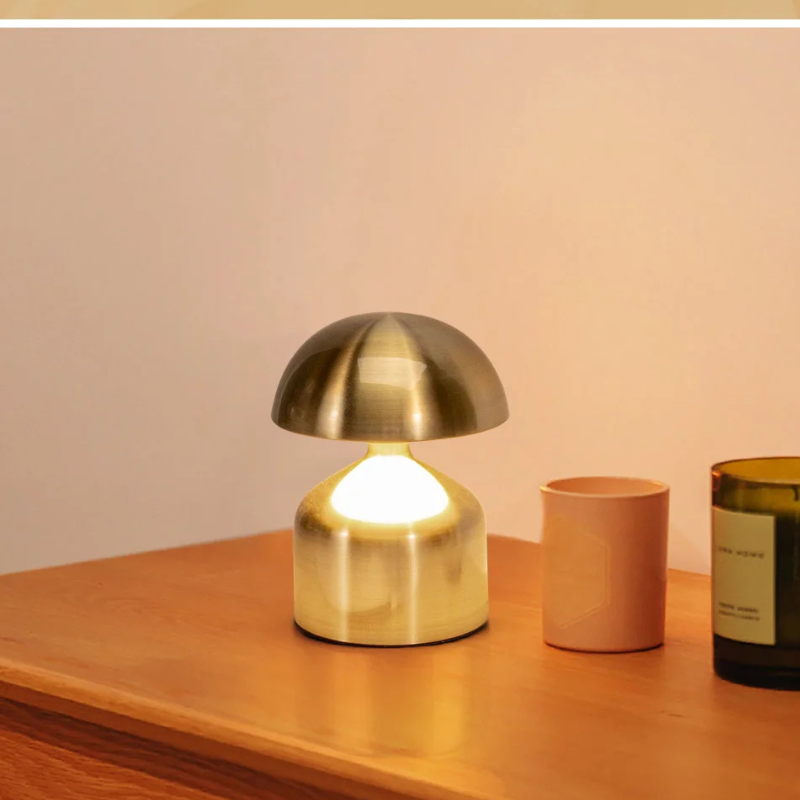 Moktan Sabai Touch LED Table Lamp USB Rechargeable 3 Color Dimming Bedside Night Light