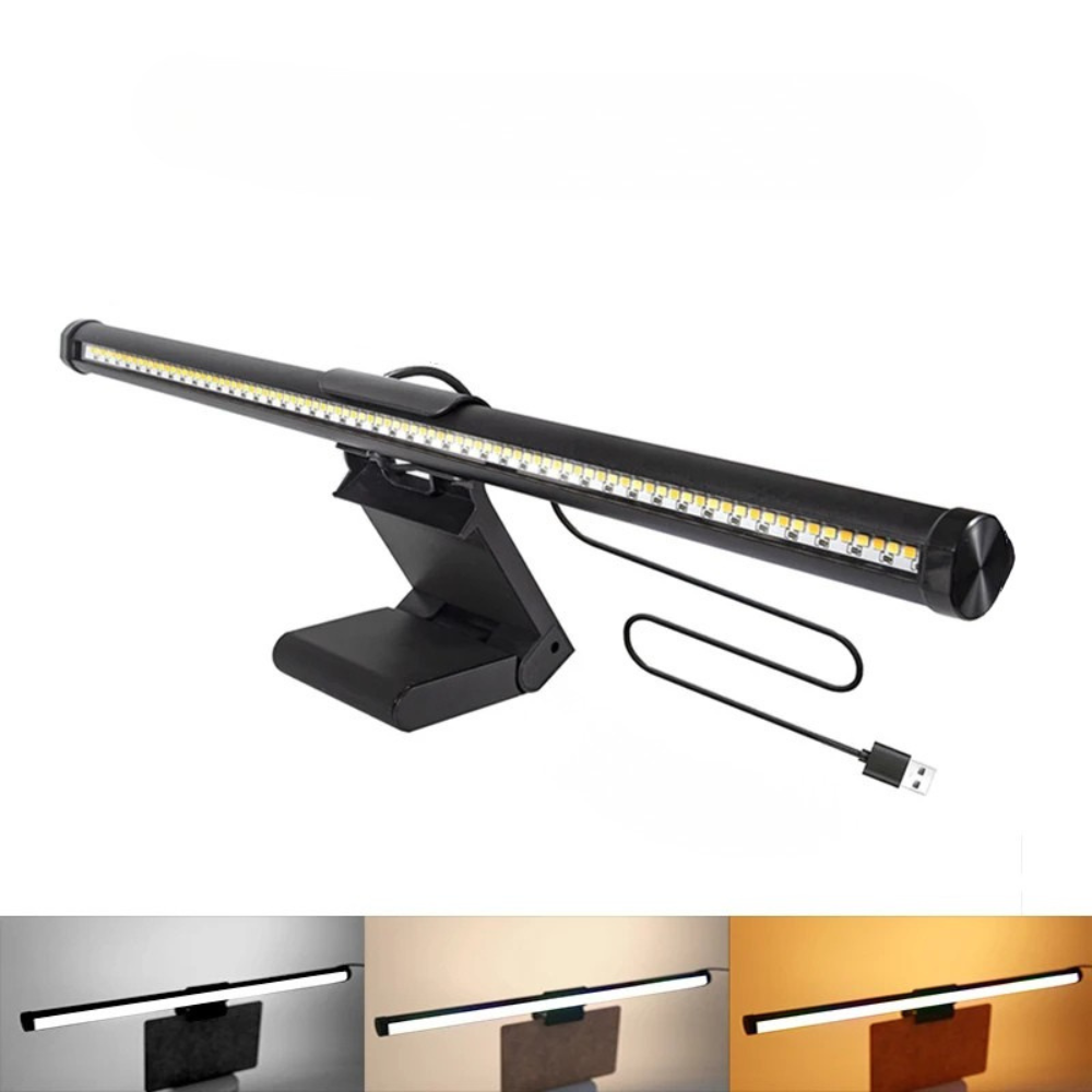 Moktan Sabai LED Monitor Light Bar Screen Hanging Lamp CCT Dimmable for Work Study Gaming 30CM