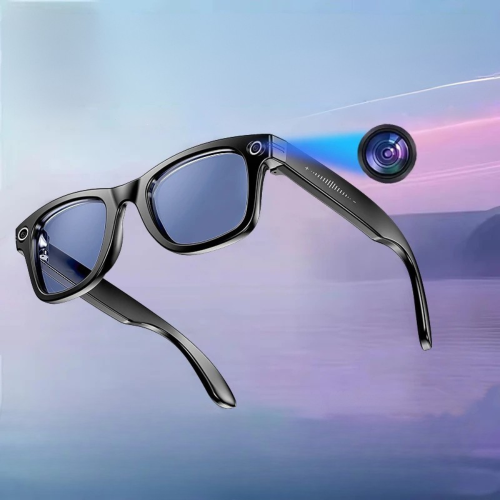 Moktan Sabai AI Camera Smart Glasses Color-Changing Translation Photo Video Recording Sunglasses Blue light