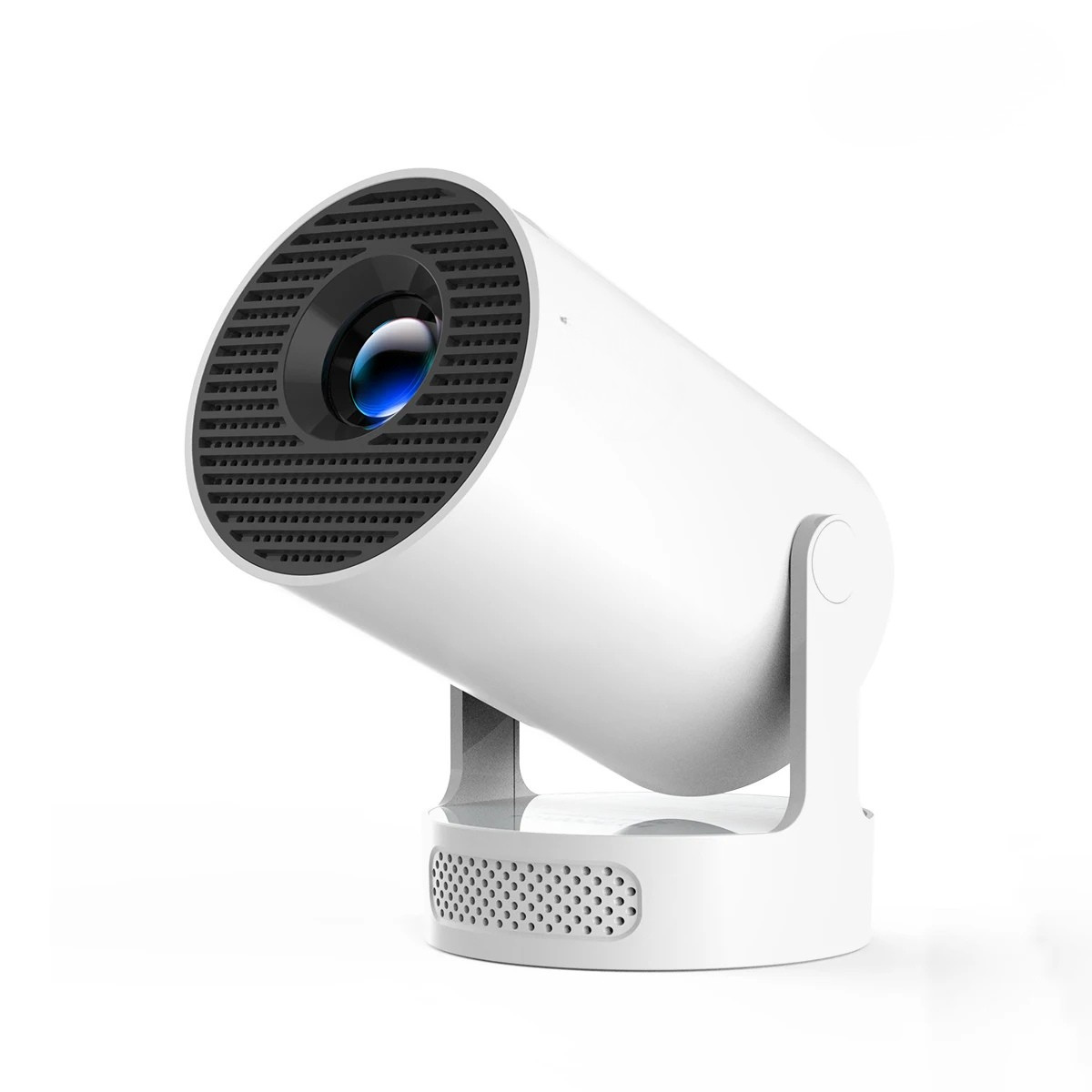Moktan Sabai 8K HD Portable Projector with WiFi6 BT5.0 Android Home Theater Outdoor Cinema HY300 Pro New White