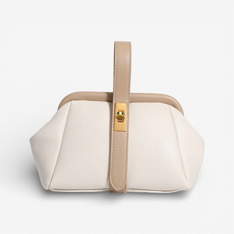 Moktan Sabai Adjustable Strap Crossbody Bag with Handle White