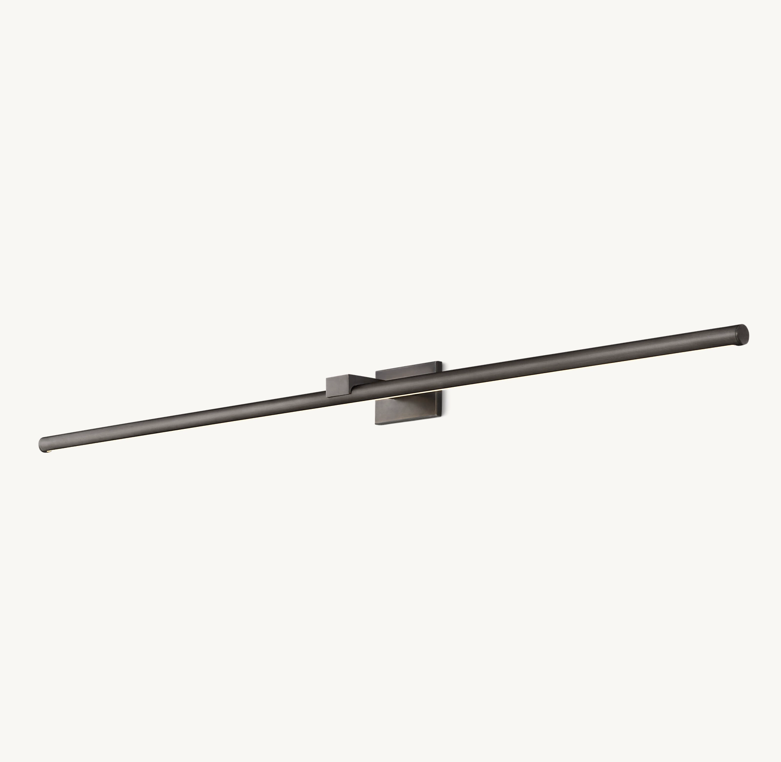 Moktan Sabai Brass LED Picture Light 12"-60" 2700K Modern Art Wall Lamp Black