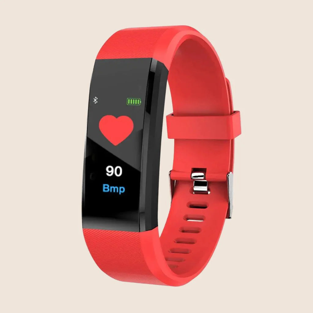 Moktan Sabai Wellness Tracker | Fitness Tracker Watch with Heart Rate Monitoring & Sleep Tracking | Lightweight Design for Daily Activity