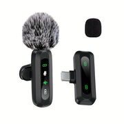 Moktan Sabai Wireless Lavalier Microphone – USB-C Clip-On Mic for Smartphones & Vlogs 1 Typ-C
