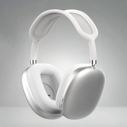 Moktan Sabai Wireless Noise Cancelling Headphones | Deep Bass Over Ear Design for Immersive Sound Experience White