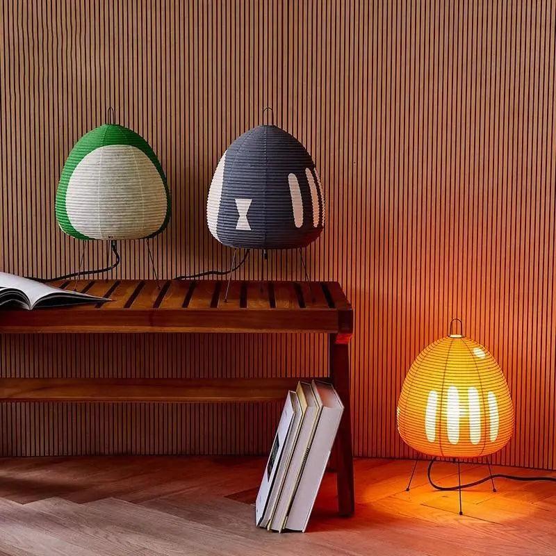 Moktan Sabai Rice Paper Floor Lamp | Modern Ambient Lighting Decor