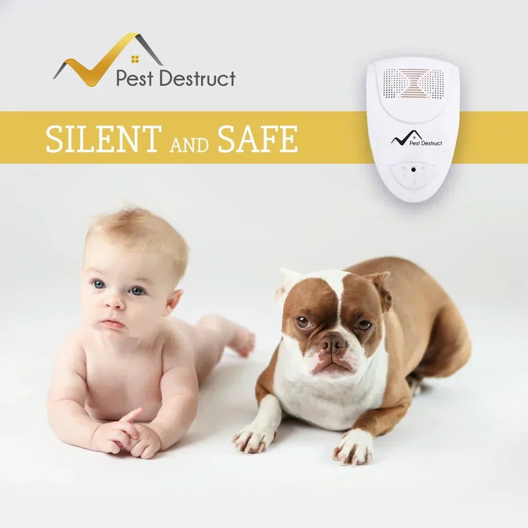 Moktan Sabai Ultrasonic Bed Bug Repeller Plug-In – Safe Pest Control Device