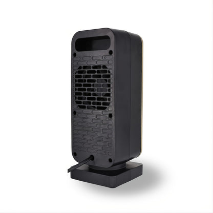 Quiet 500W Ceramic Space Heater - Portable Electric Heater for Office & Bedroom