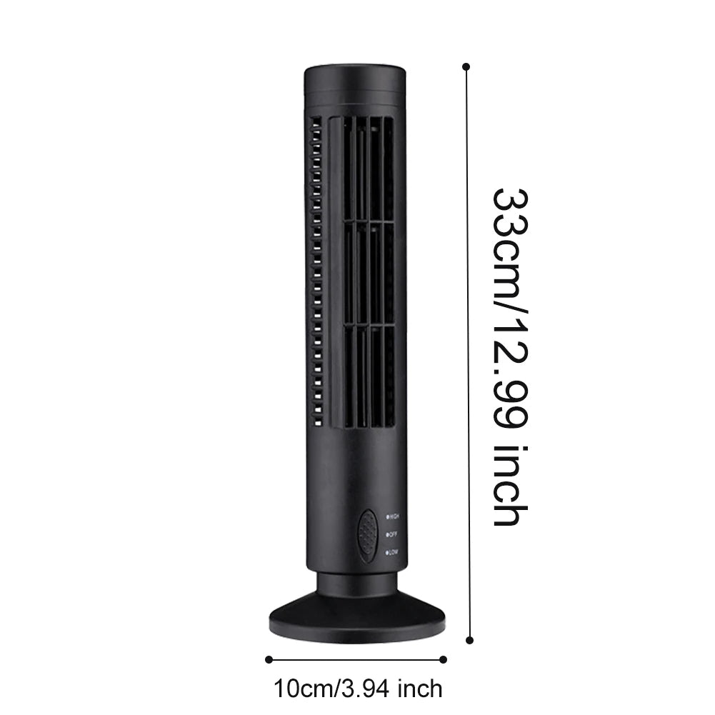 Moktan Sabai Mini USB Bladeless Desktop Air Conditioner Portable Cooler Fan