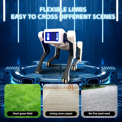 Smart Robot Dog with Voice Commands - Programmable Tech Toy for Kids
