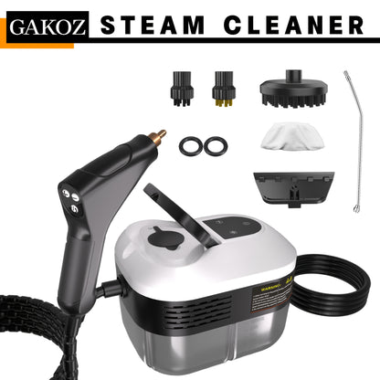 High-Pressure Handheld Steam Cleaner for Home, Kitchen, Carpet & Car Cleaning