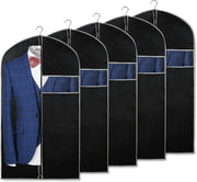 Moktan Sabai 10-Pack Breathable Garment Bags with Window