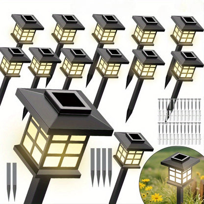 Outdoor Solar Path Lights – 600mA Waterproof LED Landscape Lights (different Sizes Available)