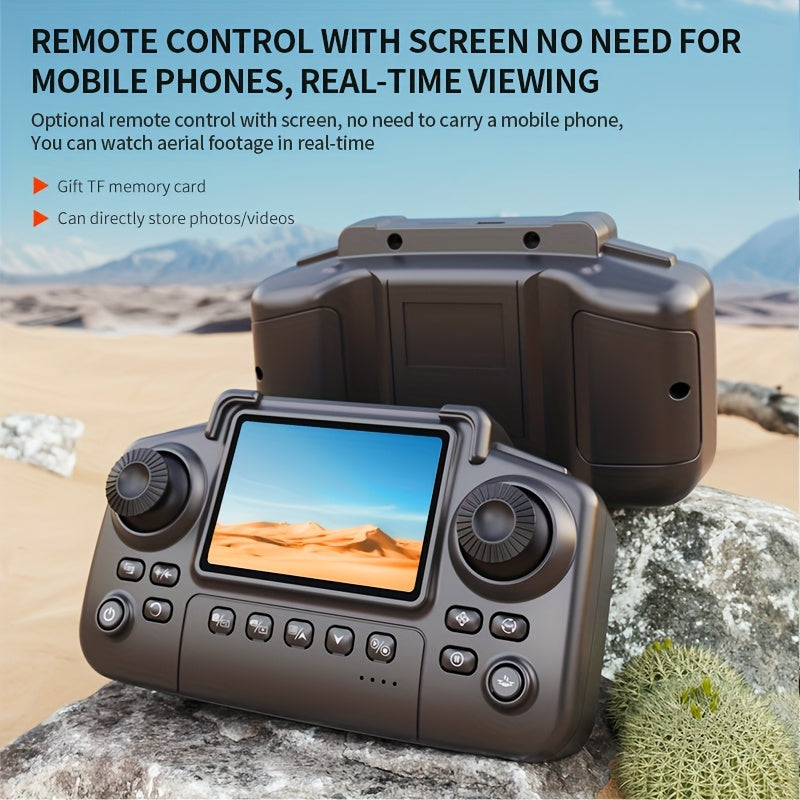 Foldable Drone with Screen Control & 2 Batteries - Ideal for Travel & Outdoor Adventures