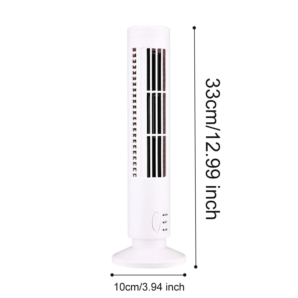 Moktan Sabai Mini USB Bladeless Desktop Air Conditioner Portable Cooler Fan