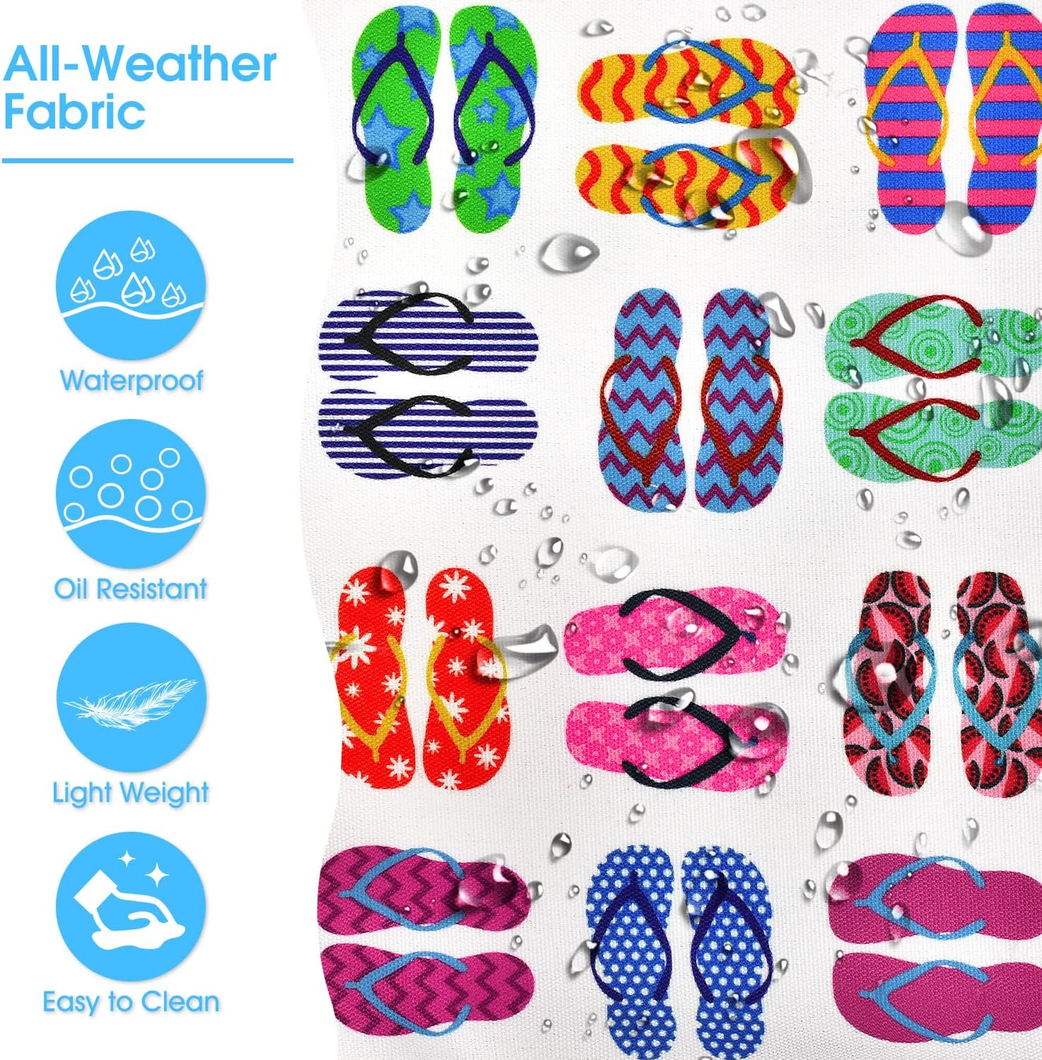 Moktan Sabai Waterproof Oversized Beach Tote Bag 20L Sandproof Zip Travel Carryall