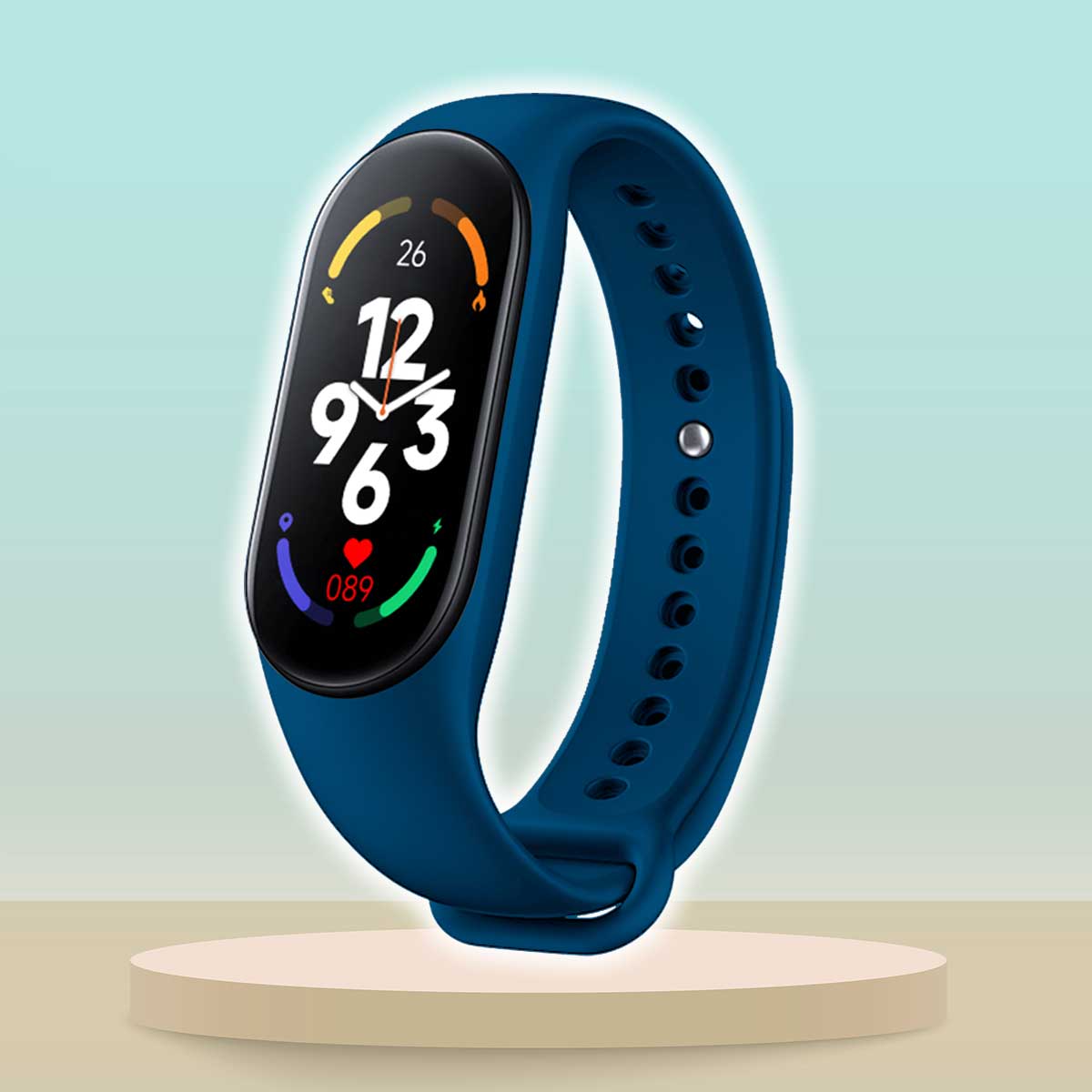 Moktan Sabai Kids Fitness Tracker Smartwatch with Heart Rate GPS Activity Tracker Watch Blue