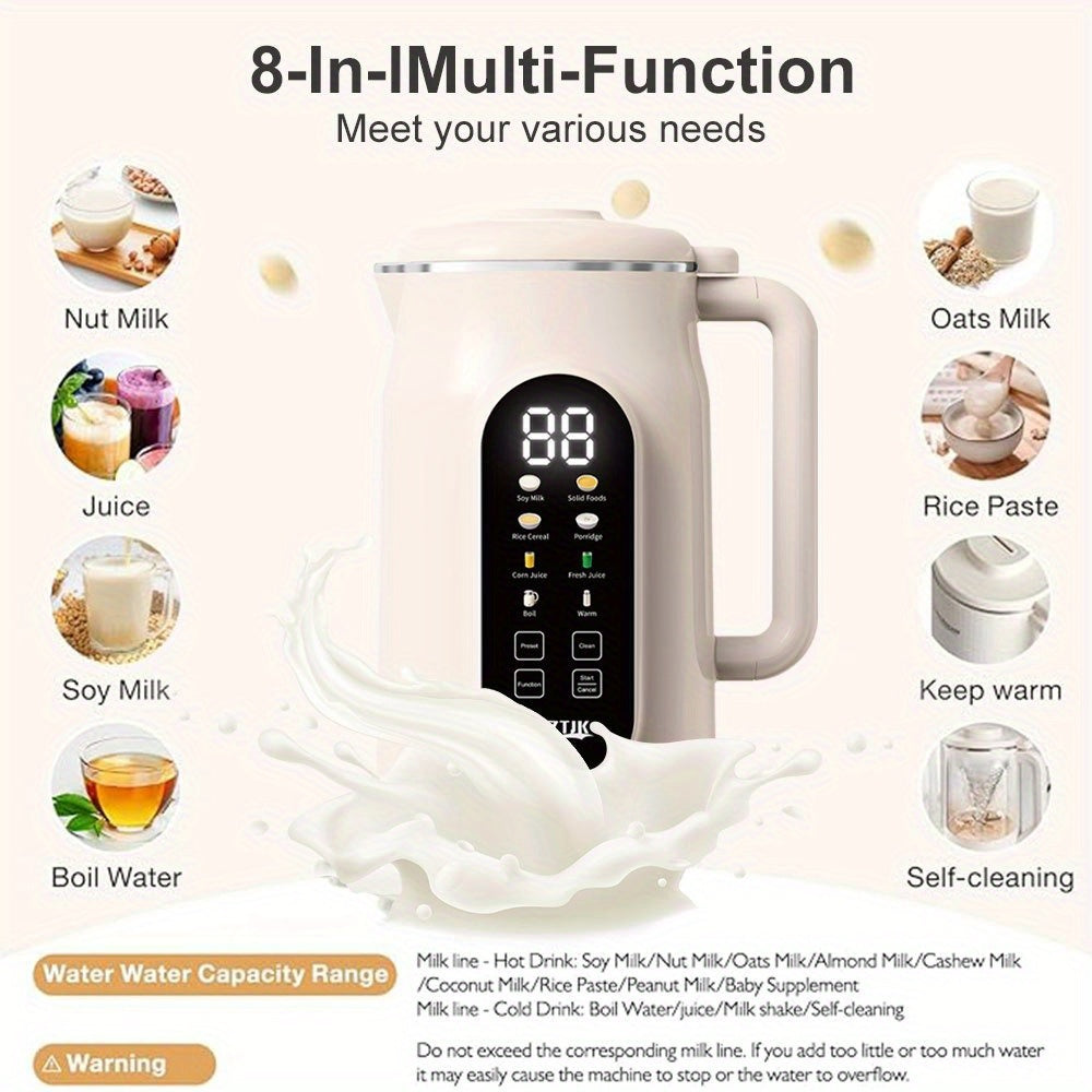 Moktan Sabai Nut Milk Maker Blender 21000RPM – 40oz Soy, Oat, Smoothie, Food Processor