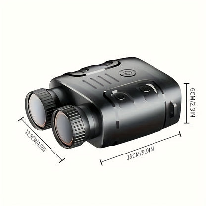 2.5K Night Vision Binoculars with Zoom & Recording, 800m Infrared Goggles Outdoor